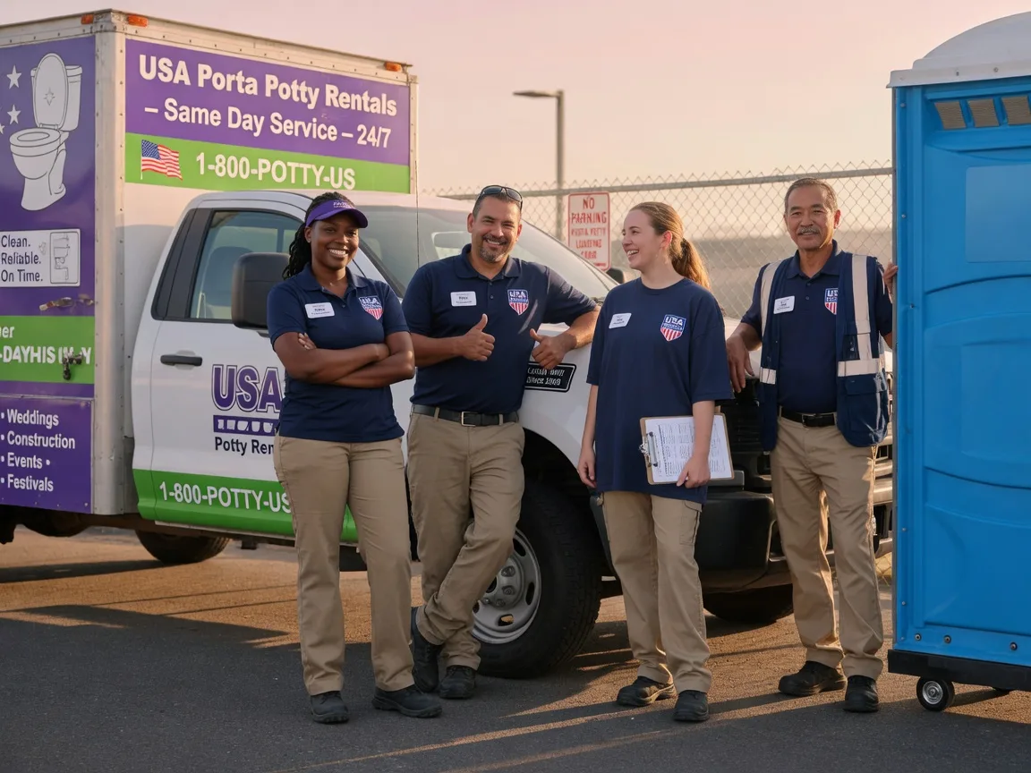 Porta Potty Rental company in Cushing, TX