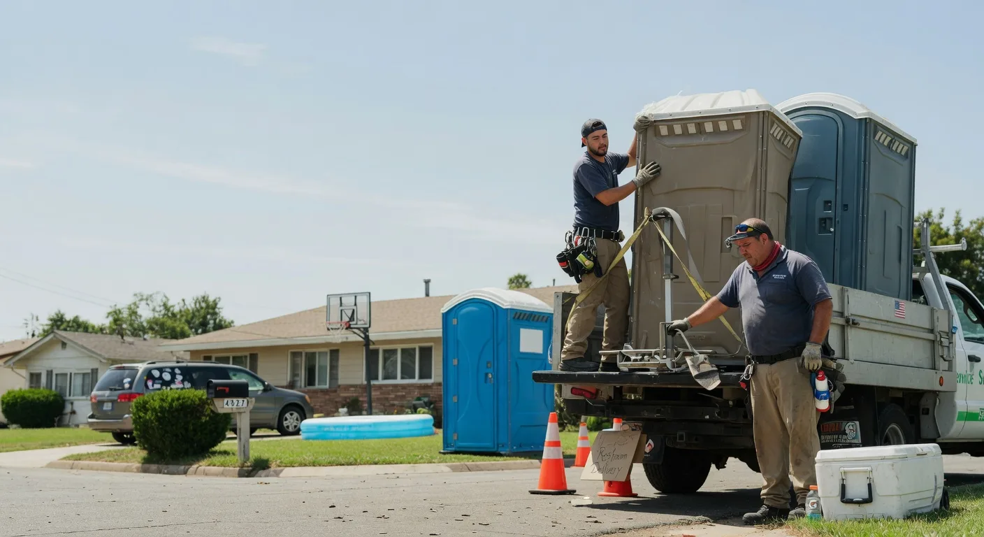 Porta Potty Rental in Cushing, TX near me